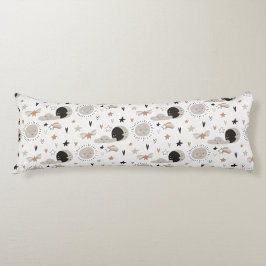 Cojín Sunshine, nubes, lunas y estrellas