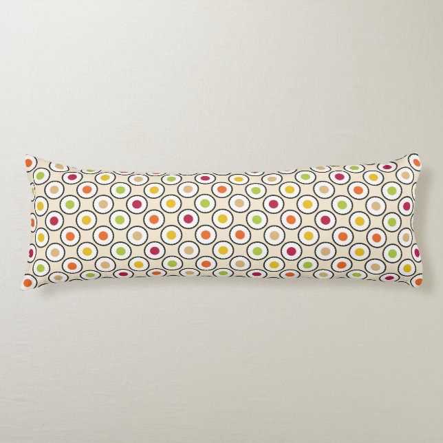 Cojín Sushi Maki Polka Dots (Anverso)