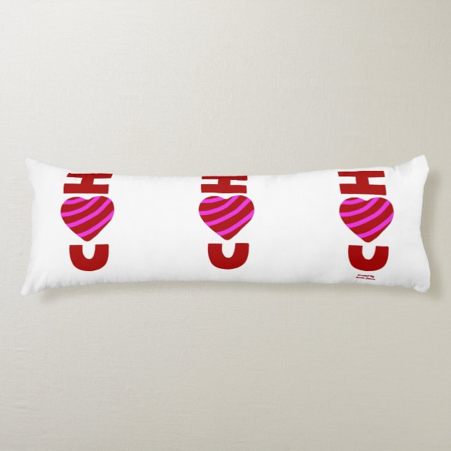 Cojín Te Amo El Pillow Corporal (Anverso)