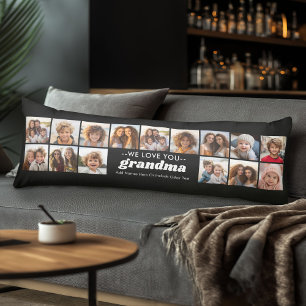 Cojín Te queremos abuela - 15 Collages de fotos
