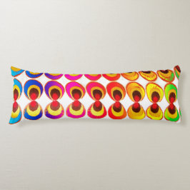 Cojín Tejidos psicodélicos