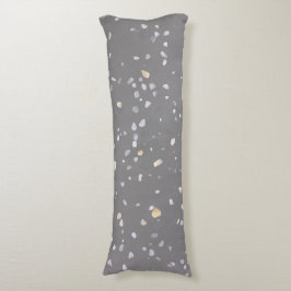 Cojín Terrazzo gris moderno