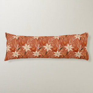 Cojín Textura de Amaryllis Decoración de Sala Tropical E