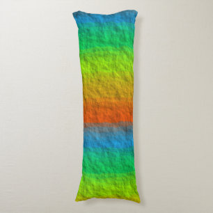 COJÍN TEXTURA DE RAINBOW STRIPES