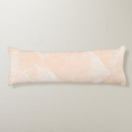 Cojín Textura mínima de tinta geométrica de color Peach/