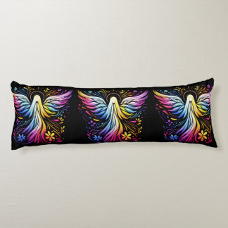 Cojín Three Beautiful Angel On the Back and Front of a