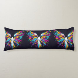 Cojín Three Beautiful Angel On the Back and Front of a