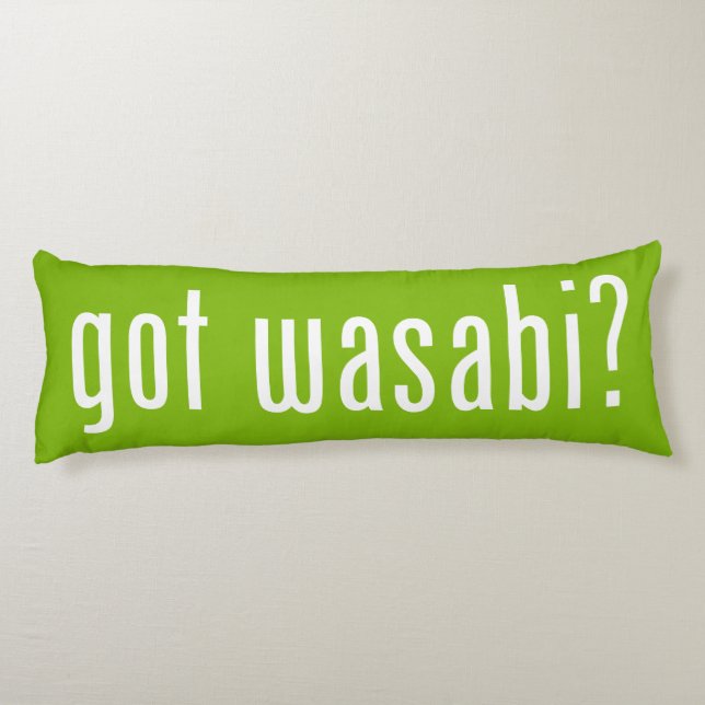 Cojín ¿tiene wasabi? (Reverso)