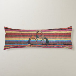 Cojín Tiras de tela I + KOKOPELLI