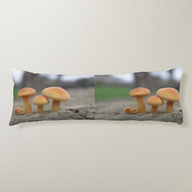 Cojín Toadstoides pequeños Pillow del cuerpo de macro (Anverso)