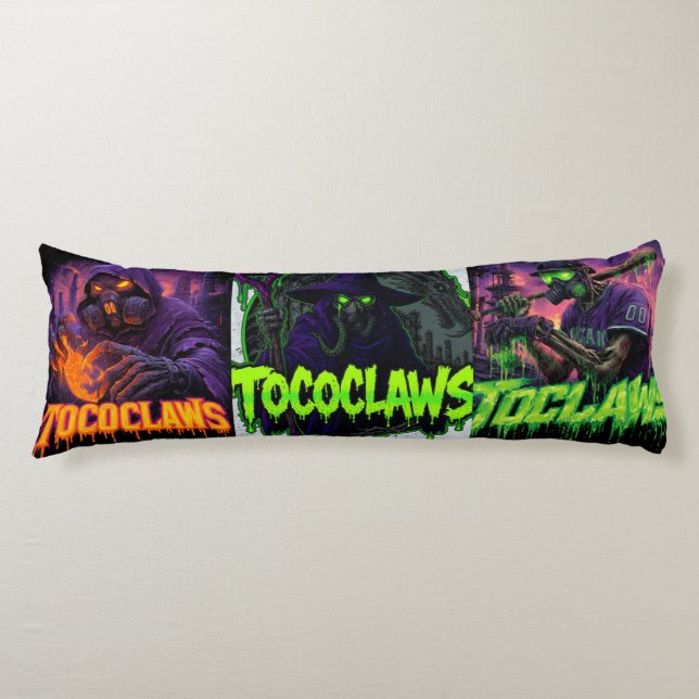 Cojín TOCOCLAWS Merodeador de Páramo: Goul Radioactivo (Anverso)