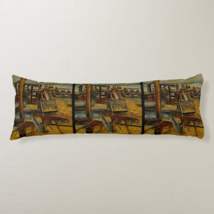 Cojín Todas las grandes pinturas comienzan con un palo d