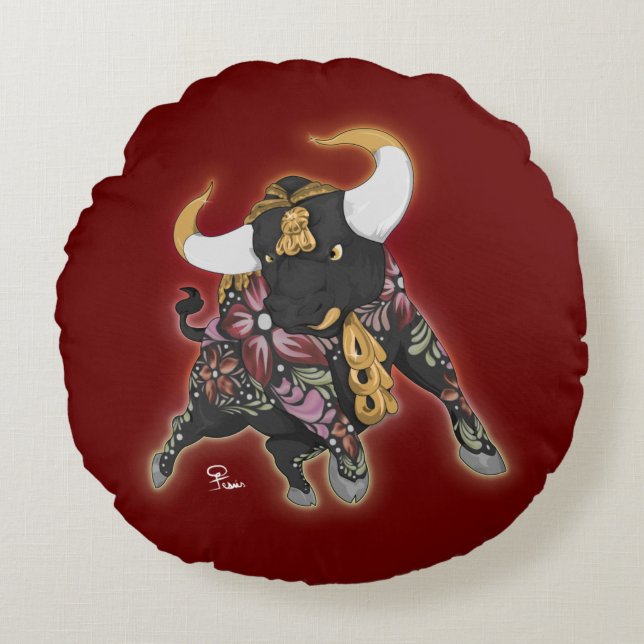 Cojín Torito De Pucará (Anverso)