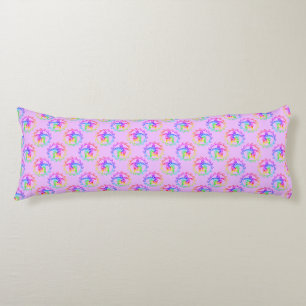 Cojín Tortuga tribal de tinte Moari Sun Pink