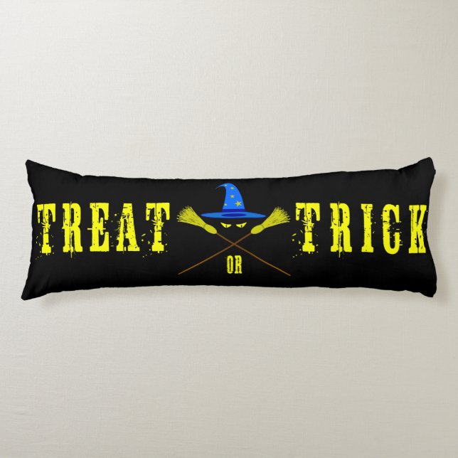 Cojín Trato O Truco De Halloween (Anverso)