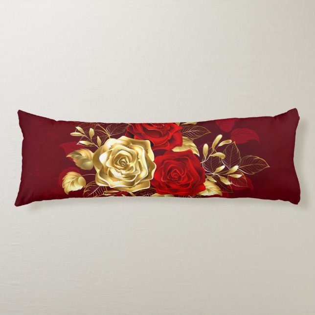 Cojín Tres Rosas de Joyería (Anverso)