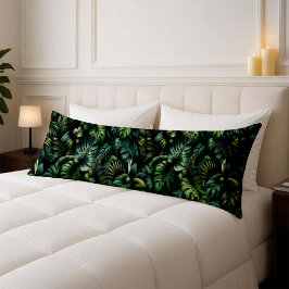 Cojín Tropical Monstera Jungle Botanical Green Body