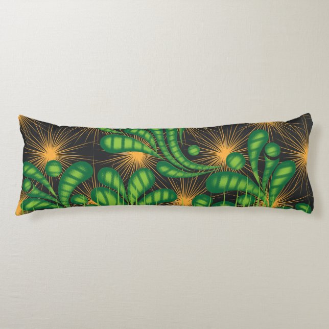 Cojín un espejo y algunas plantas (Anverso)