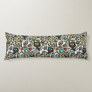 Cojín Un gato negro ojos