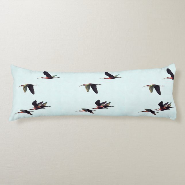 Cojín Una avalancha de ibicencos en vuelo (Anverso)