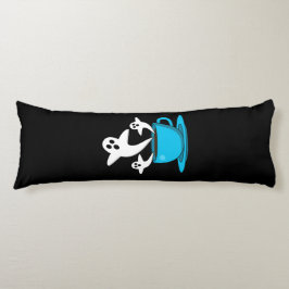 Cojín Una copa de café para fumar fantasma