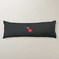 una flor roja de fondo negro