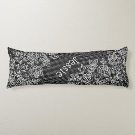 Cojín Único Lazo Faux Floral Transparente Personalizado