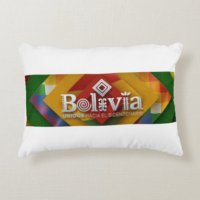 Cojin  Unidos hacia el bicentenario (Anverso)