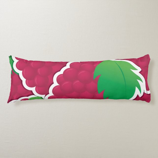 Cojín Uvas rojas fundidas (Anverso)