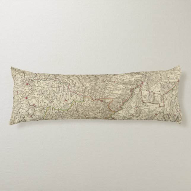 Cojín Valle del río Rhine, Francia 2 (Anverso)