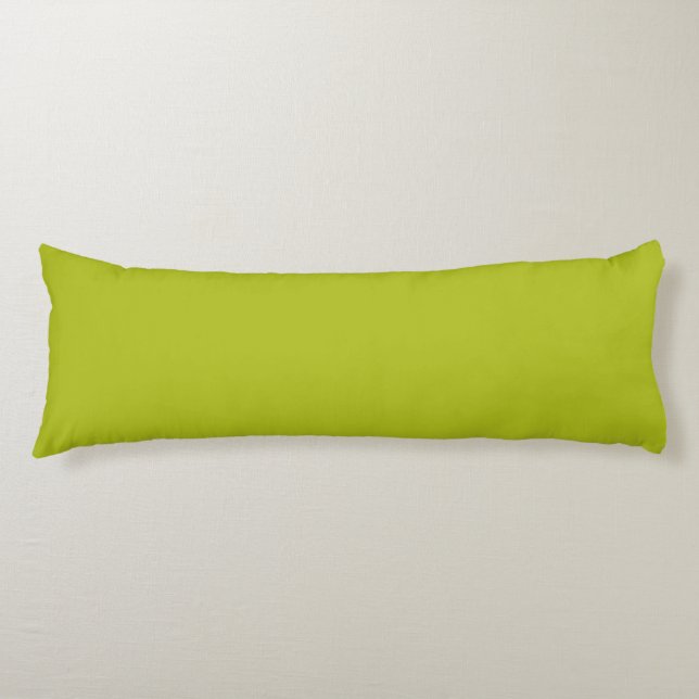 Cojín Verde ácido (color sólido) (Anverso)