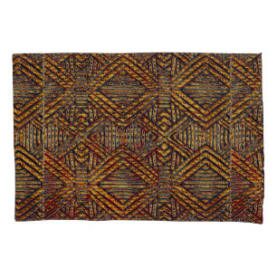 Cojín Vibes textiles africanas - Funda de almohadas de i