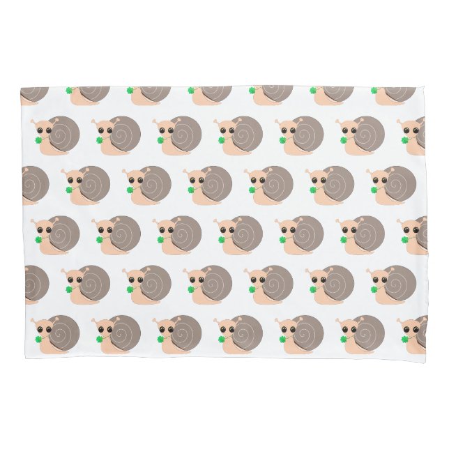 Cojín Viento de caracol Funda Clover Pillow - Personaliz (Anverso)