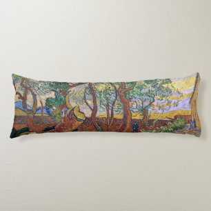 Cojín Vincent van Gogh el el jardín del hospital de