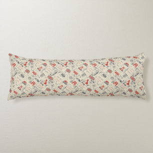 Cojín Vintage London Body Pillow