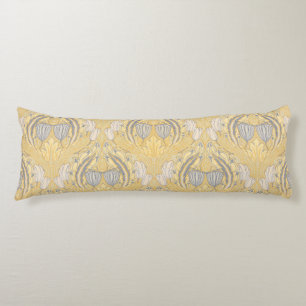 Cojín Walter Crane Blue White Tulips & Acanthus