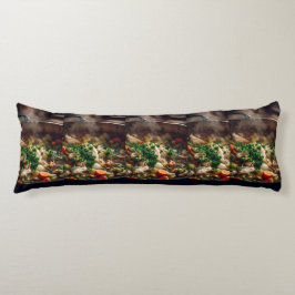 Cojín Warm Chicken Soup Steam Art – Rustic Home Cooking 