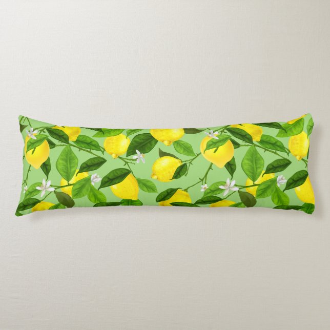 Cojín Watercolor Lemon 3 (Anverso)