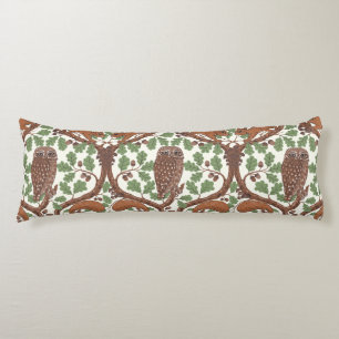 Cojín Whispers/Owls y Squirrels en roble/mo