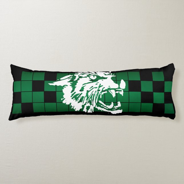 Cojín Wildcats de la Unión Wayland #5 (Anverso)