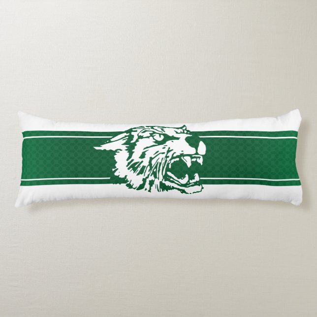 Cojín Wildcats de la Unión Wayland #7 (Anverso)