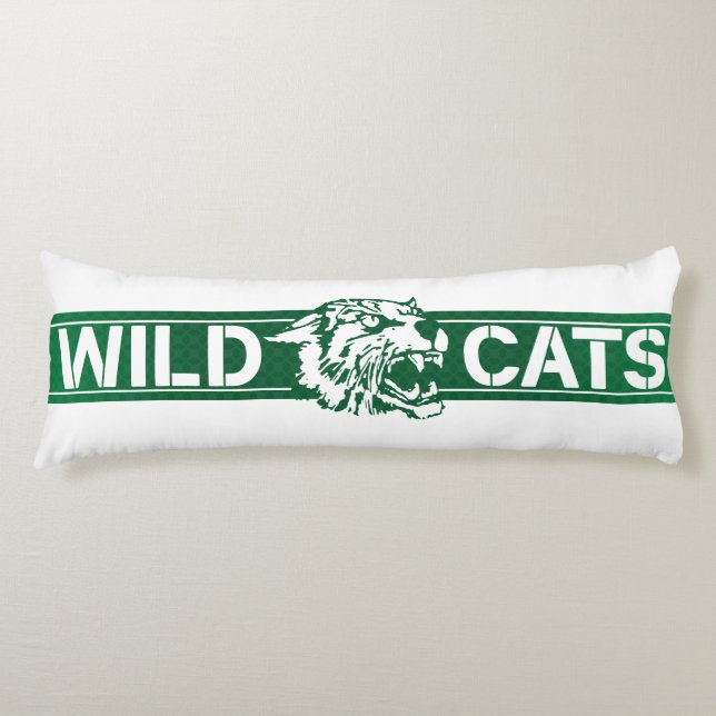 Cojín Wildcats de la Unión Wayland #8 (Anverso)