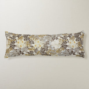 Cojín William Morris Vintage Floral de Jacinto Art Nouve