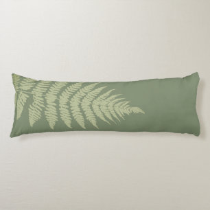 Cojín Woodland Fern Leves Personalizado Colores de fondo