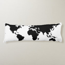 Cojín World Maps Body Pellow