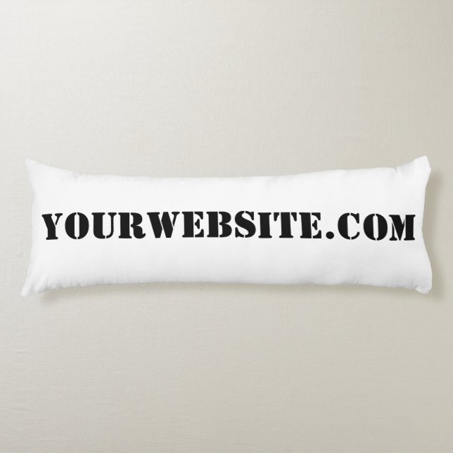 Cojín YourWebSite.com (Anverso)
