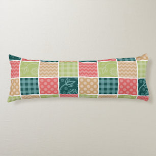 Cojín Zigzag, Chevron, Gingham, Puertos Polka, Patchwork