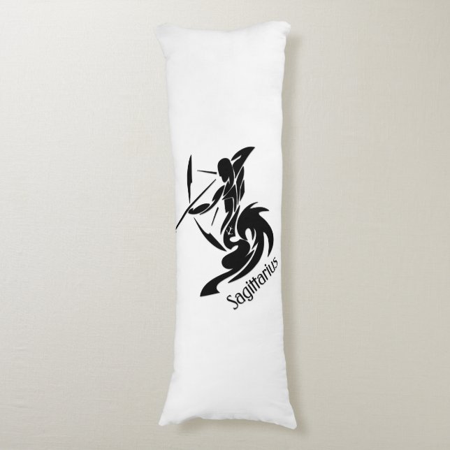 Cojín Zodiac Sagittarius (Frente vertical)