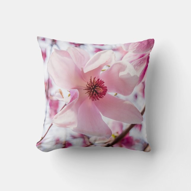 cojines de estampado floral sakura de verano (Anverso)