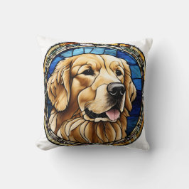 Cojines De Estilo De Ventanilla De Vidrio Manchado